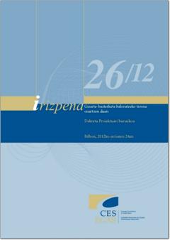 26/12 Irizpena, Gizarte-bazterketa baloratzeko tresna onartzen duen Dekretu-proiektuari buruzkoa.